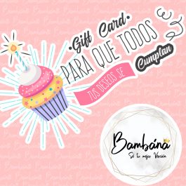 gift card Bambana Spa de uñas, Keratinas, Cejas y pestañas Ibague
